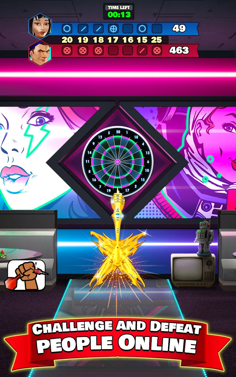 Darts Club Multiplayer Match